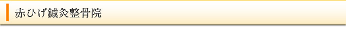 赤ひげ鍼灸整骨院