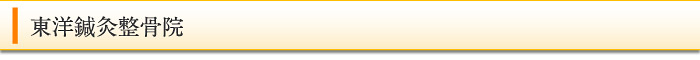 東洋鍼灸整骨院